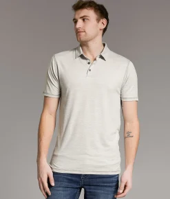 Tops | BKE Corey Performance Polo Oyster