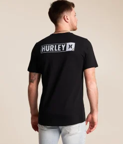 Hurley Corner T-Shirt Black