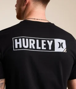 Hurley Corner T-Shirt Black