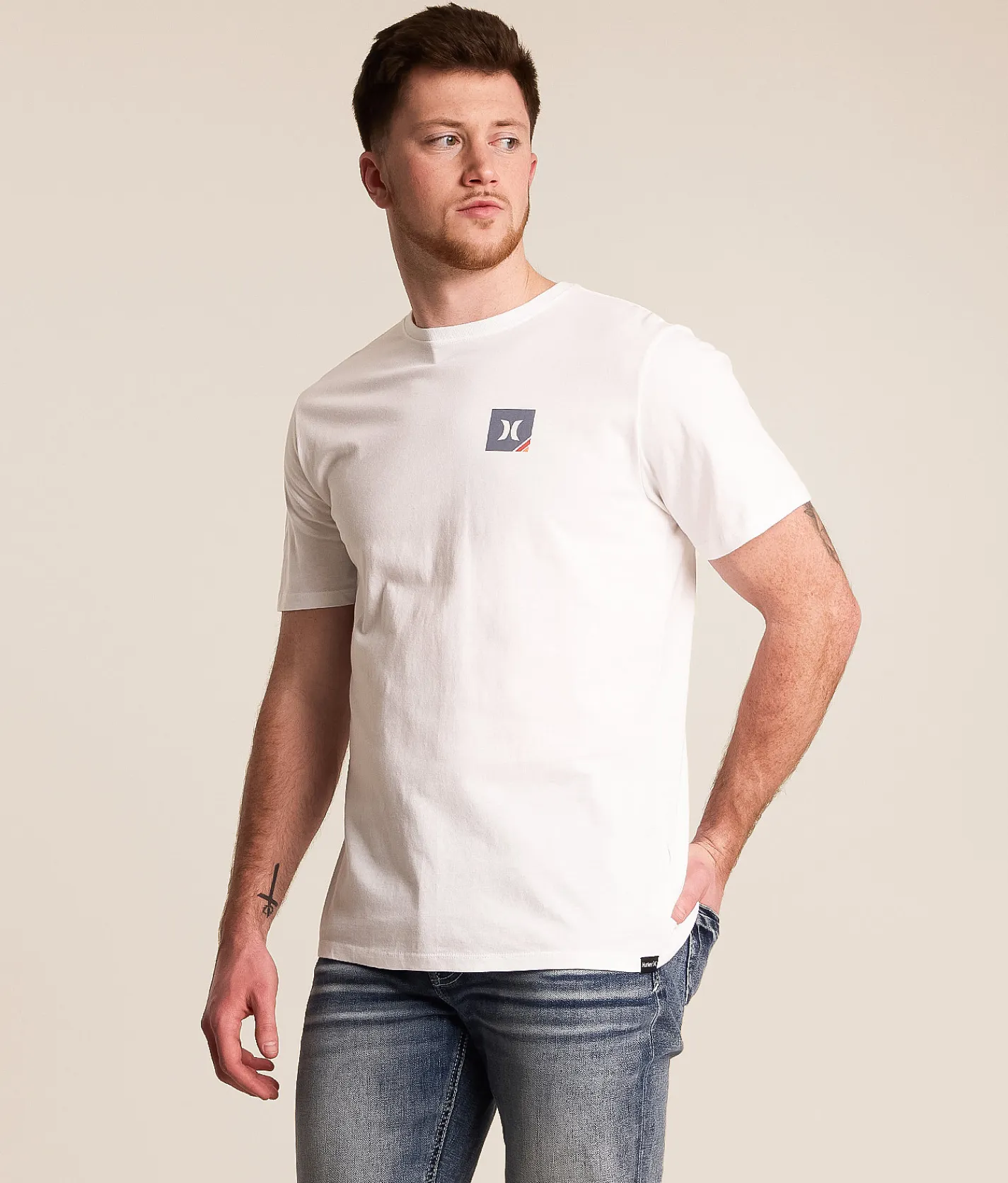 Tops|Graphic T-Shirts | Hurley Corner T-Shirt Black