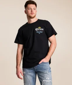 Ripple Junction® Corona Aguila do Oro T-Shirt Black