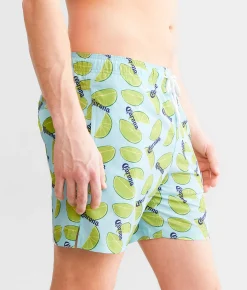 Bioworld Corona And Limes Swim Trunks Light Blue Outlet