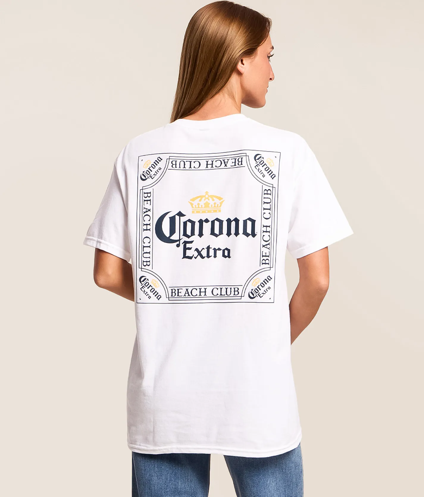 Tops | Changes Corona Extra T-Shirt White