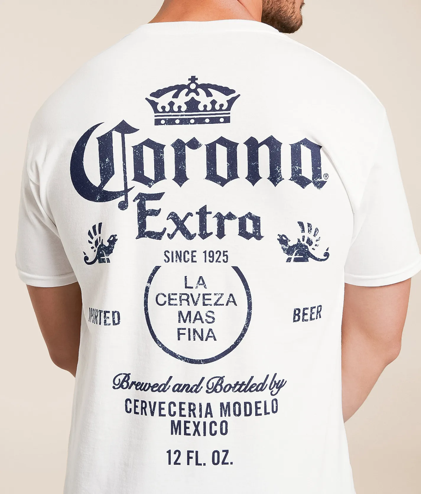 Tops|Graphic T-Shirts | Changes Corona Extra T-Shirt White