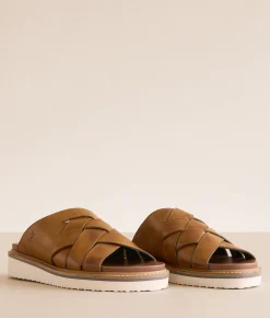 Shoes | Roan by Bed Stu Cottage Leather Sandal Tan HD