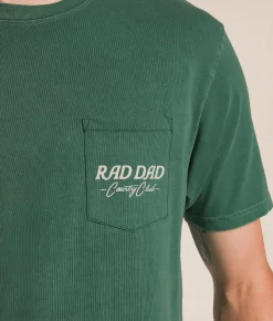 Graphic T-Shirts | Rad Dad Country Club T-Shirt Light Green