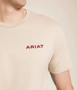 Ariat Country Roads T-Shirt Pure Cashmere Clearance