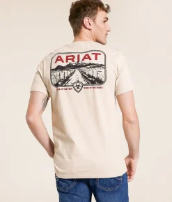 Ariat Country Roads T-Shirt Pure Cashmere Clearance