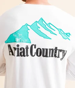 Ariat Country T-Shirt White Clearance