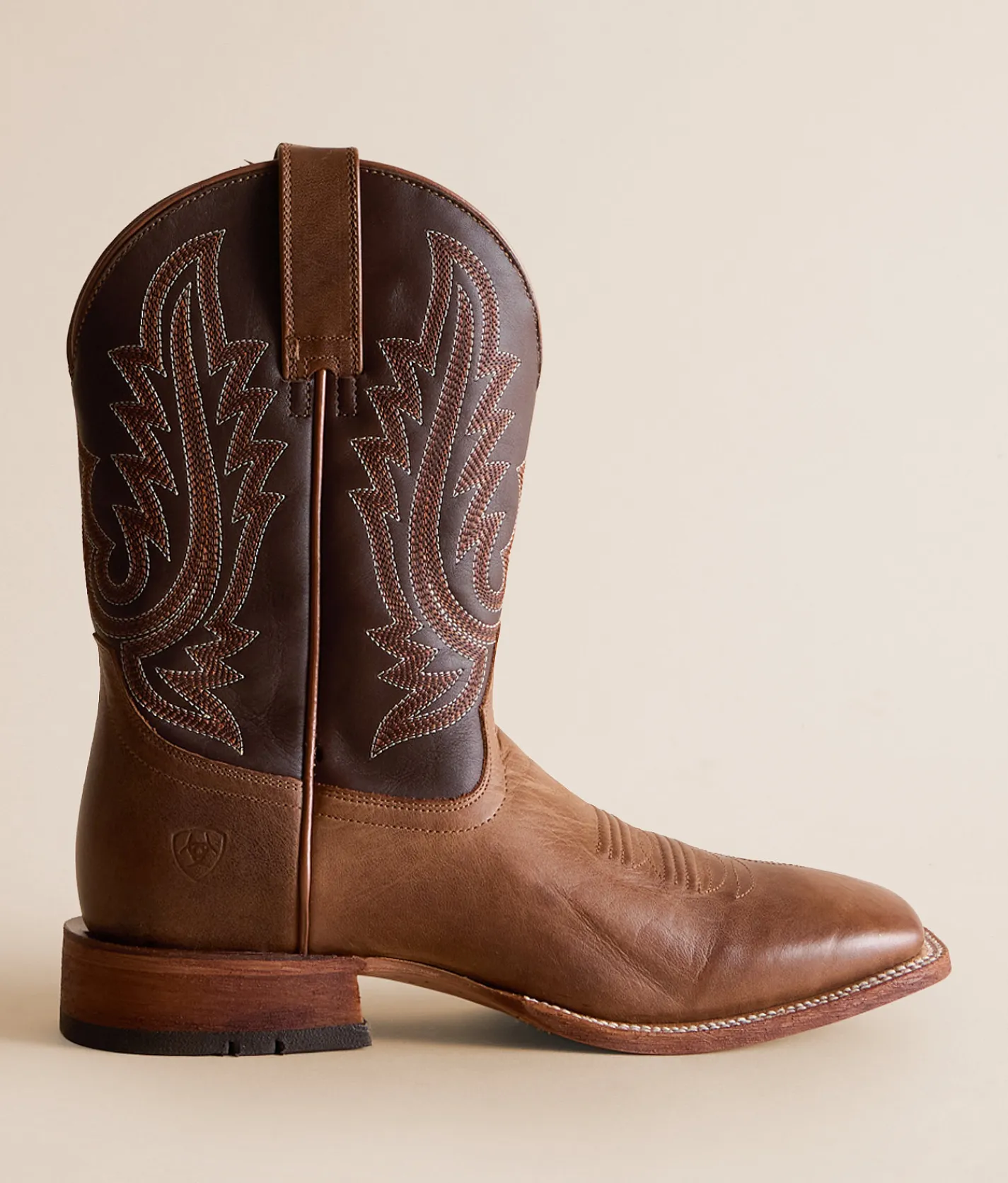 Ariat County Roads Leather Cowboy Boot Wheat Tan Santa Fe Brown Hot