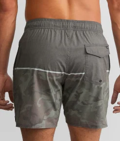 RVCA County Stretch Swim Trunks Camo New