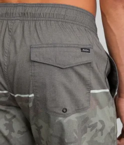 RVCA County Stretch Swim Trunks Camo New