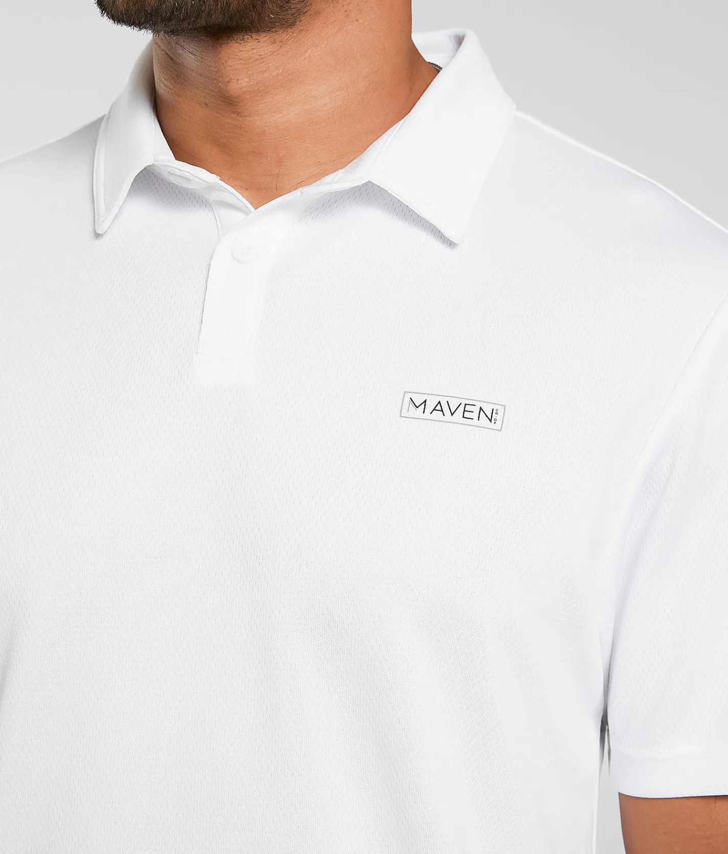 Maven Co-op Course Performance Polo White Online