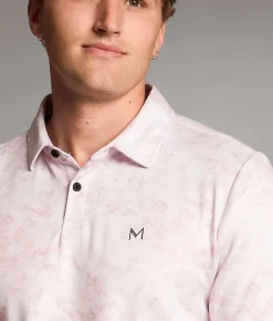 Tops | Maven Co-op Course Performance Polo Light Pink