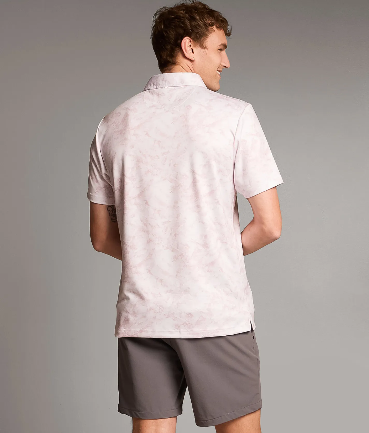 Tops | Maven Co-op Course Performance Polo Light Pink
