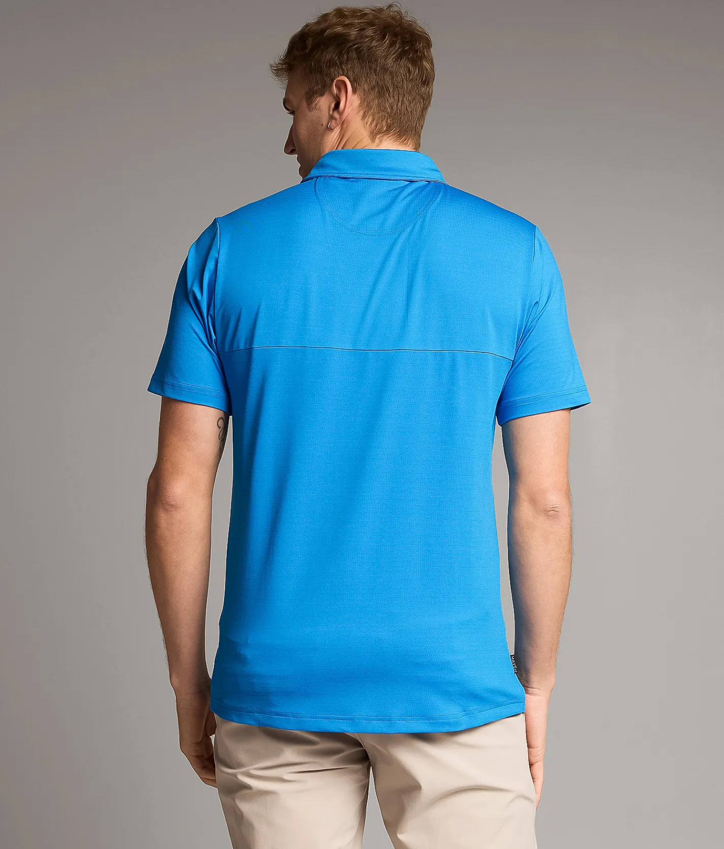 Tops | Maven Co-op Course Performance Polo Malibu Blue