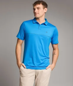 Tops | Maven Co-op Course Performance Polo Malibu Blue