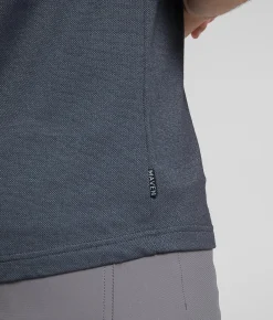 Tops|Activewear | Maven Co-op Course Performance Polo Black Slate