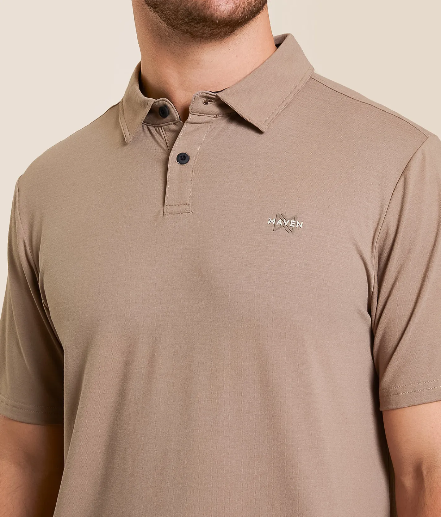 Maven Co-op Course Performance Polo Fungi
