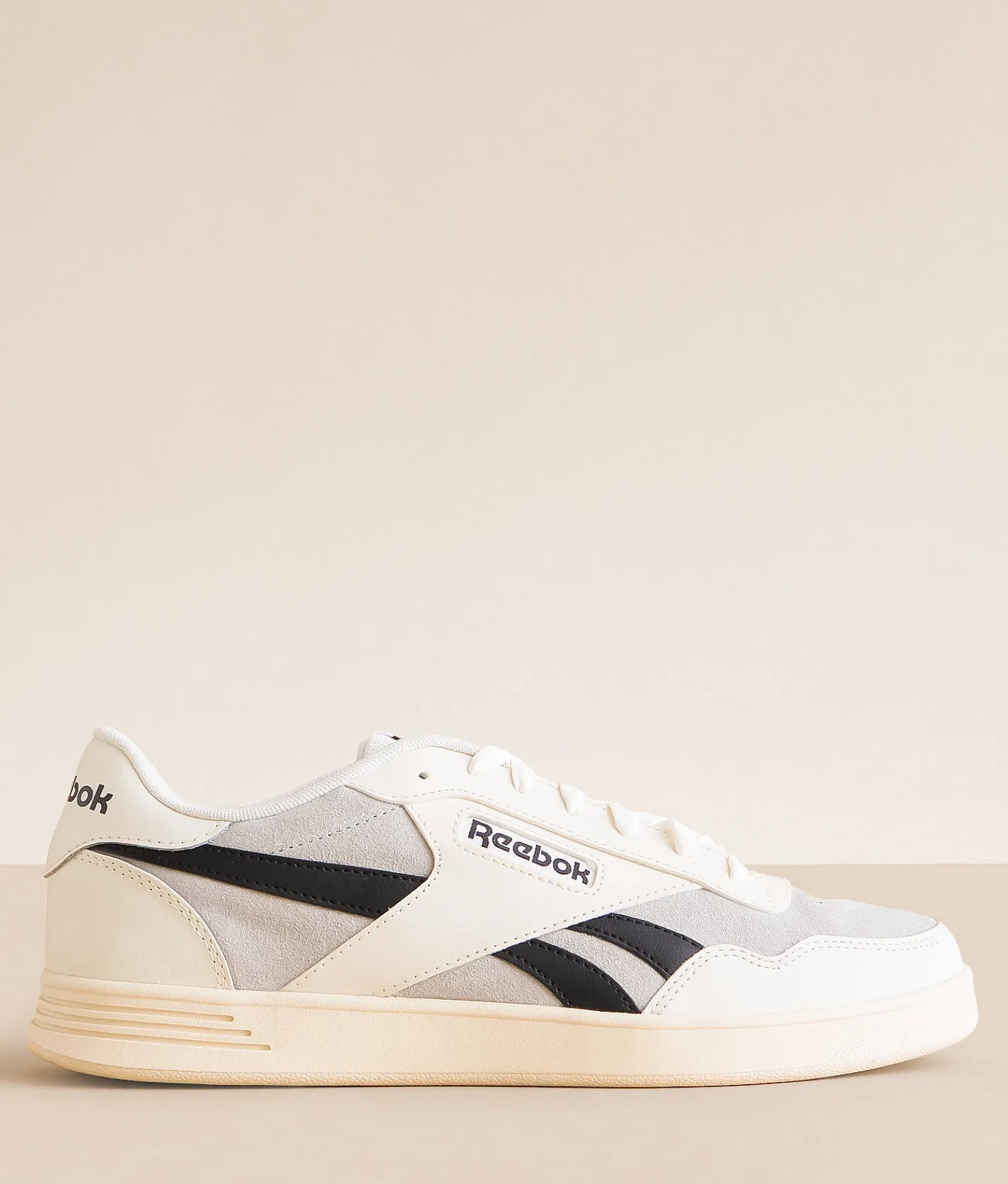 Activewear|Shoes | Reebok® Court Advance Leather Sneaker Chalk Scorchedearth Chalk