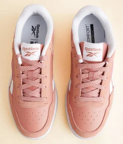 Shoes|Activewear | Reebok® Court Advance Leather Sneaker Clay Clay White