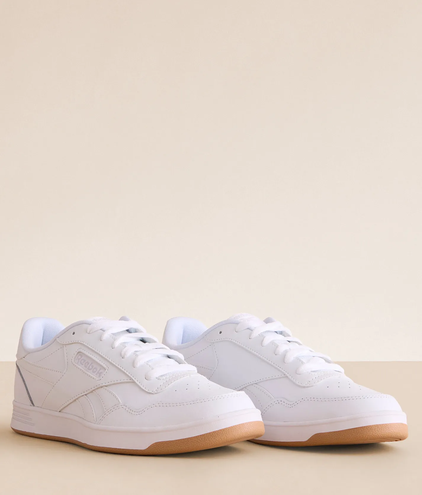 Shoes | Reebok® Court Advance Leather Sneaker FTWWHT CDGRY2 RBKG01