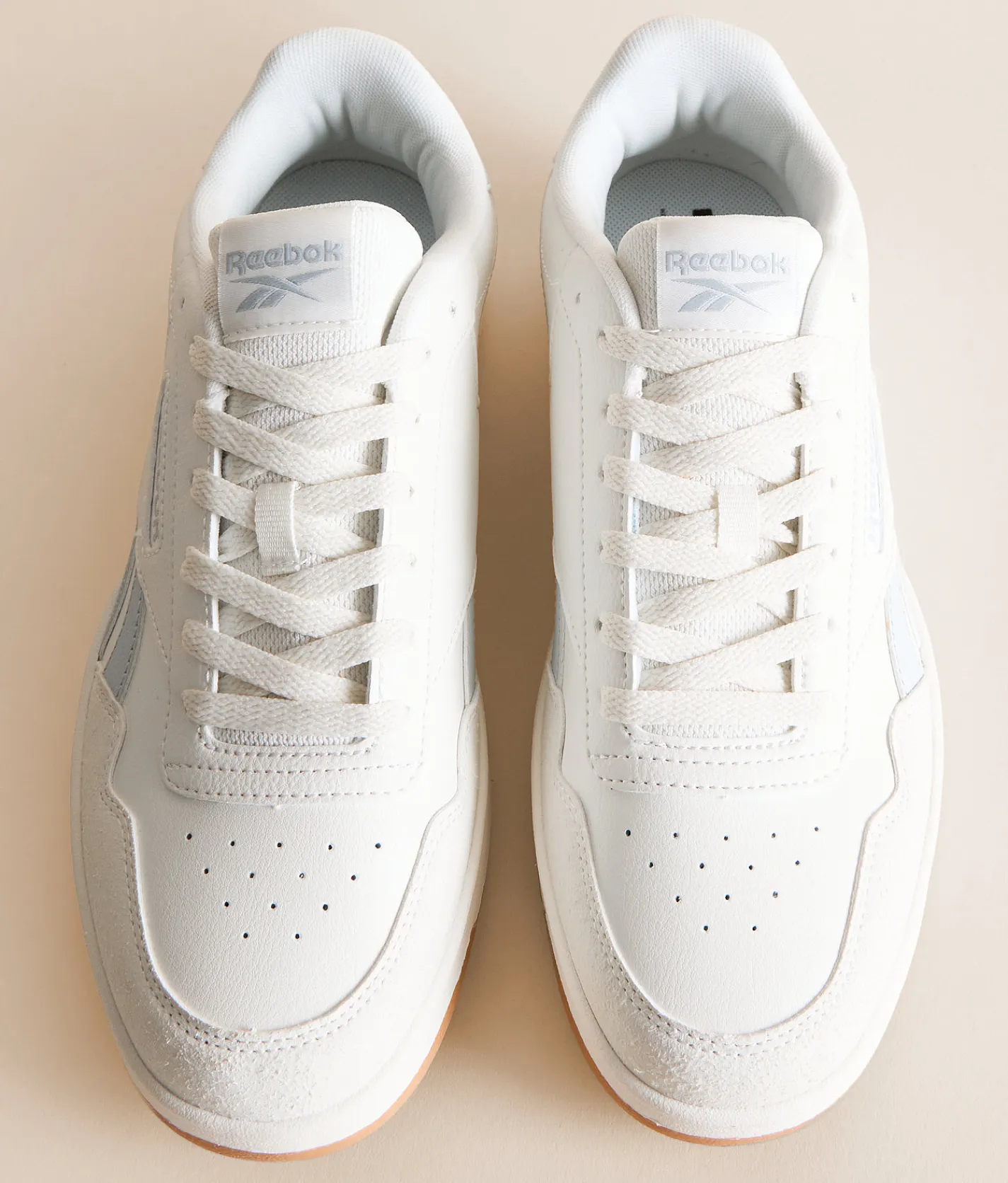 Shoes | Reebok® Court Advance Leather Sneaker Chalk Simply Grey Gum