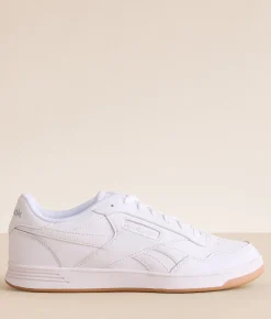 Reebok® Court Advance Leather Sneaker FTWWHT CDGRY2 RBKG01 Best