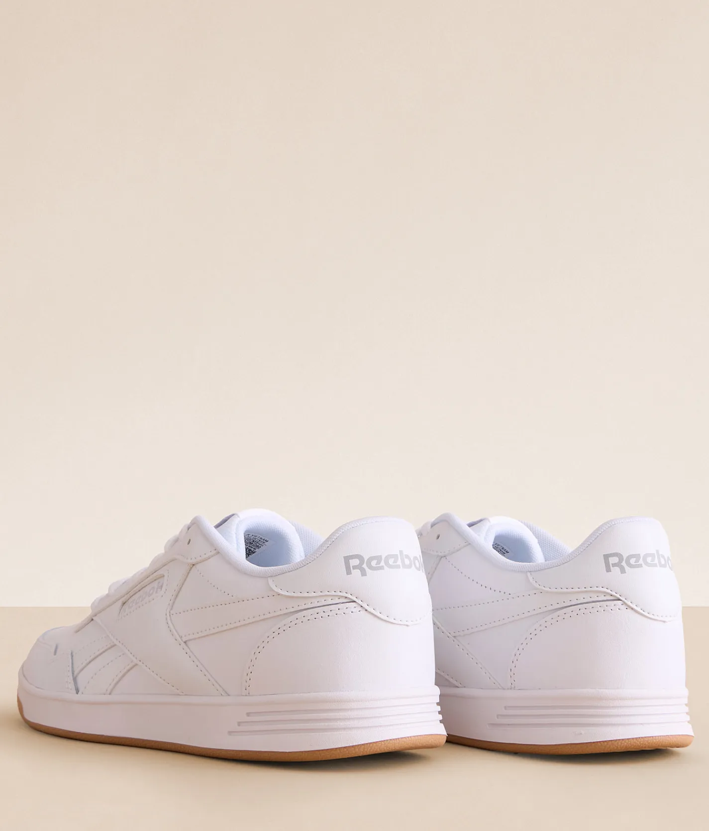 Reebok® Court Advance Leather Sneaker FTWWHT CDGRY2 RBKG01 Best
