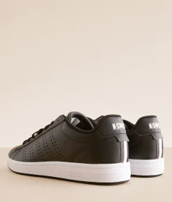 Shoes | K-Swiss Court Base II Leather Sneaker Black White