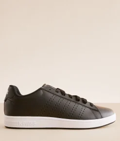 Shoes | K-Swiss Court Base II Leather Sneaker Black White