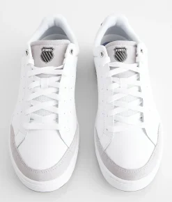 K-Swiss Court Block Sneaker White Vapor Blue Black Hot