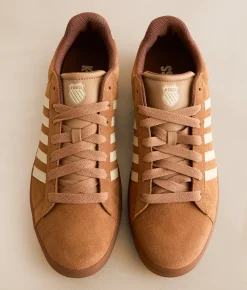 K-Swiss Court Tiebreak II Leather Sneaker Indian Tan Creme Brulee G Online