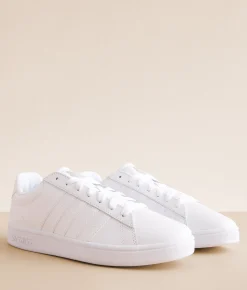 Activewear|Shoes | K-Swiss Court Tiebreak II Leather Sneaker White White White
