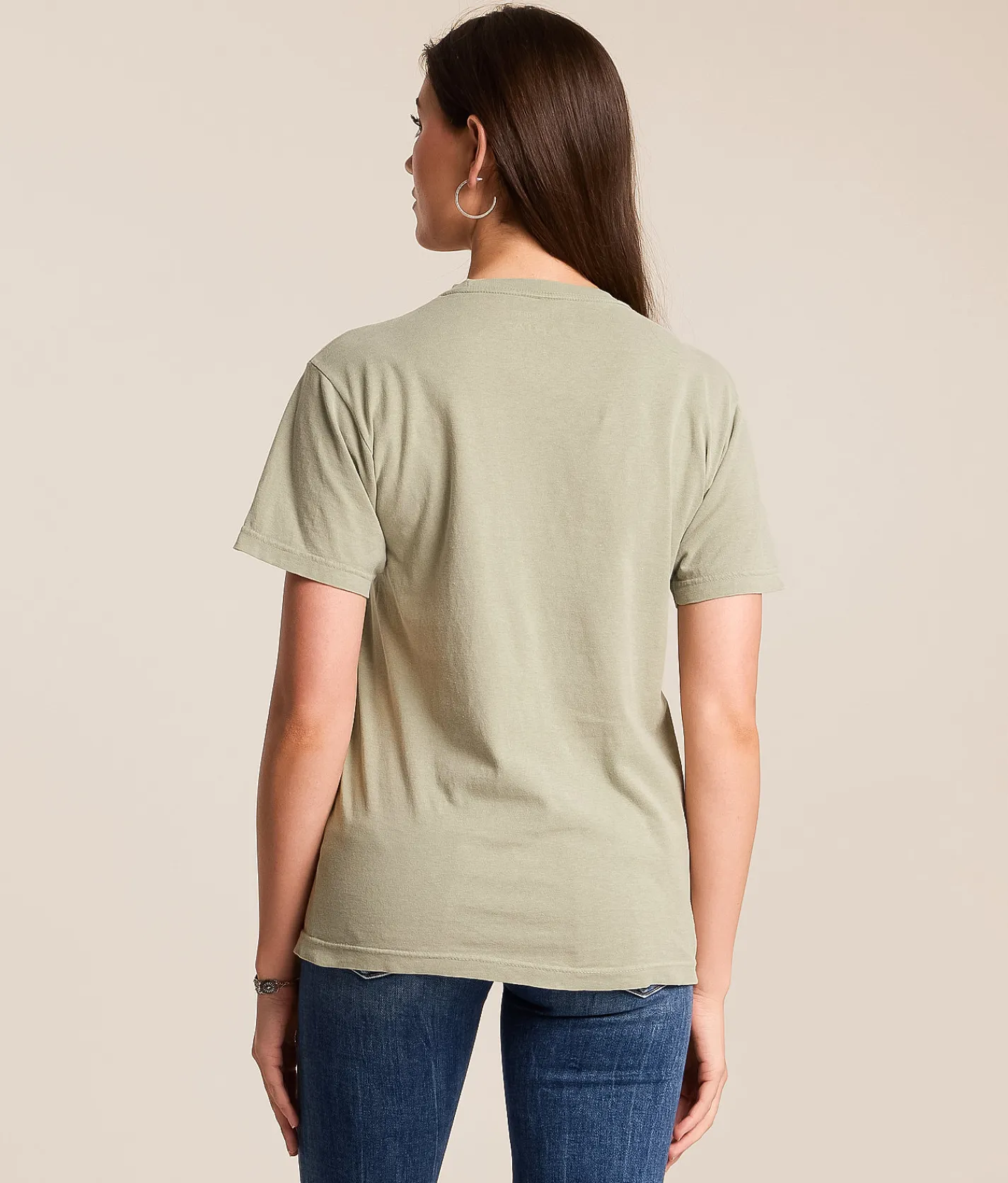 Tops | Ariat Cowboy Boyfriend T-Shirt Sandstone