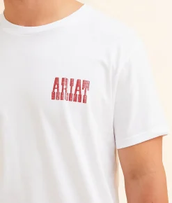 Graphic T-Shirts | Ariat Cowboy Comic T-Shirt White