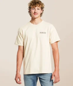 Tops|Graphic T-Shirts | Pendleton Cowboy Lasso T-Shirt Cream