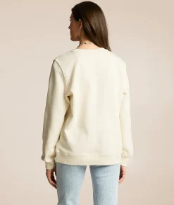 Wrangler® Cowboy Oversized Pullover Whisper White Sale