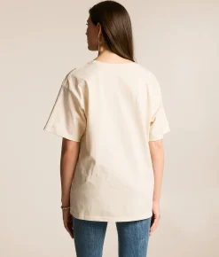 Tops | Wrangler® Cowboy Oversized T-Shirt Whisper White