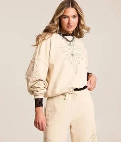 Tops | Wrangler® x Lainey Wilson Cowboy Pullover Cream