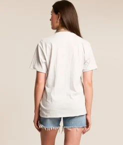 Tops | Ariat Cowboy Rose Oversized T-Shirt Steel Heather