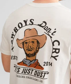 Graphic T-Shirts | Sendero Provisions Co. Cowboys Don't Cry T-Shirt Vintage White
