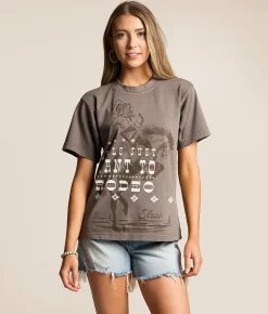 Ariat Cowgirl Poster Boyfriend T-Shirt Tornado Clearance
