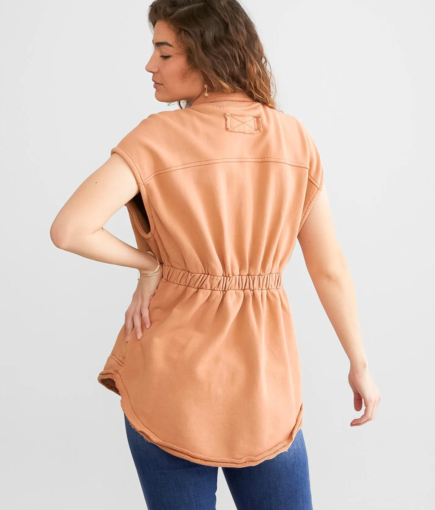 Tops|Coats & Jackets | Free People Coza Utility Vest Cinnabear