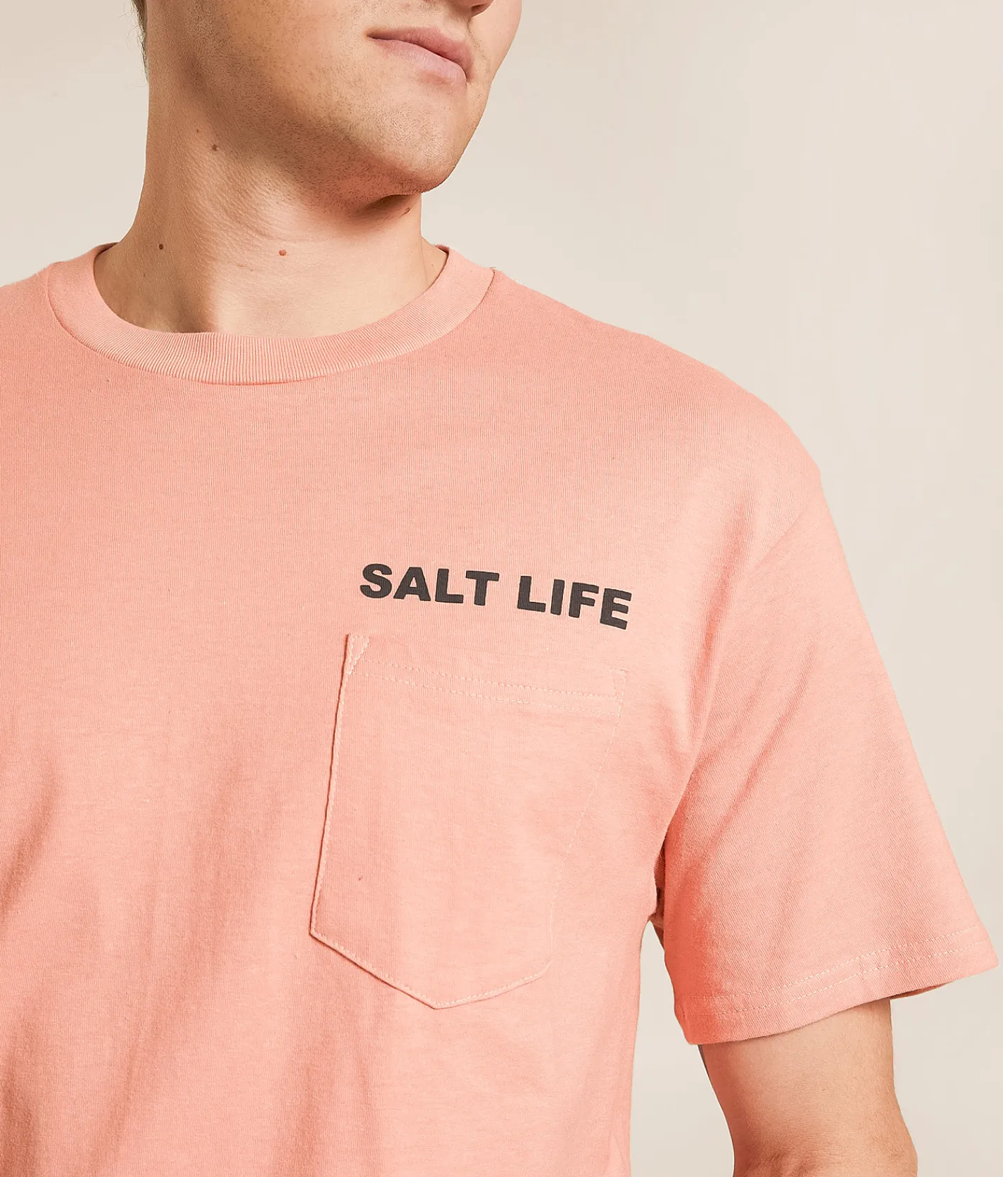 Salt Life Crab Life T-Shirt Pink Clay Outlet