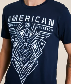 Tops | American Fighter Cranston T-Shirt Navy