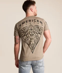 American Fighter Cranston T-Shirt Desert Taupe Hot