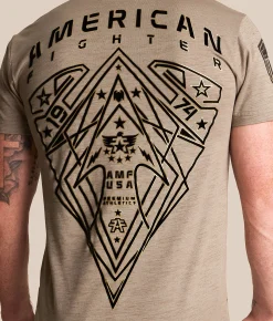 American Fighter Cranston T-Shirt Desert Taupe Hot