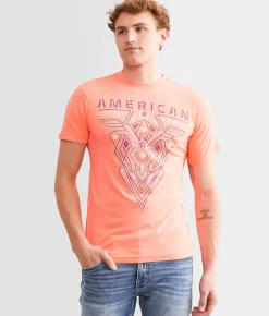 American Fighter Cranston T-Shirt Neon Coral Best