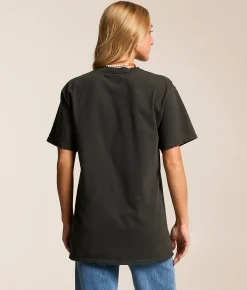 Tops | Modish Rebel Created With A Purpose Oversized T-Shirt Washed Black